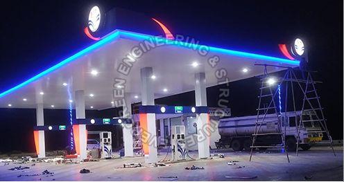 HPCL Petrol Pump Canopy