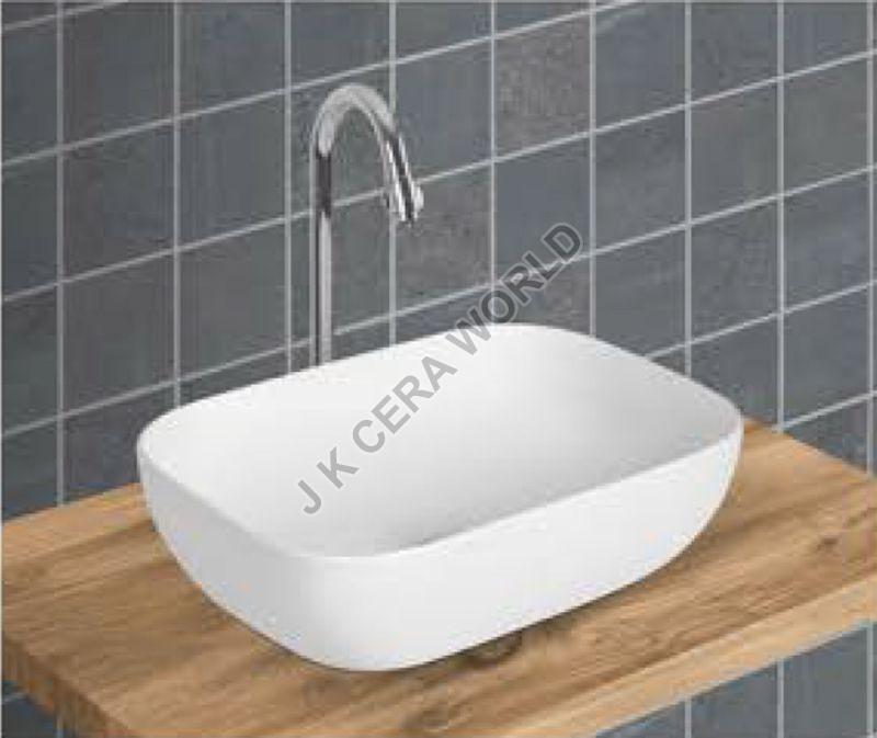 Ceramic White Table Top Wash Basin