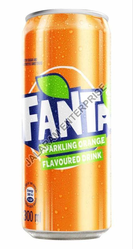 300ml Fanta Soft Drink Can