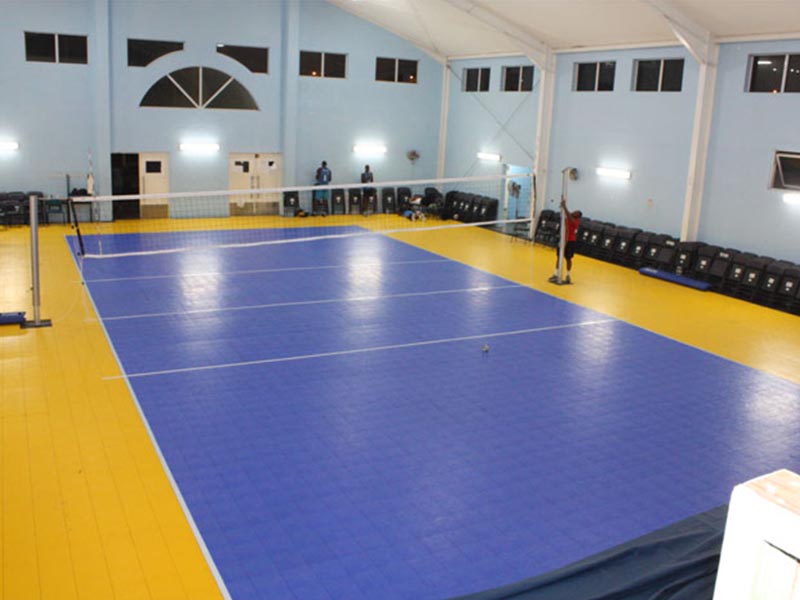 Volleyball Court Synthetic Flooring