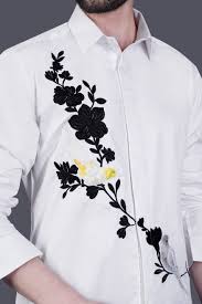 Mens Shirt Embroidery Work Service