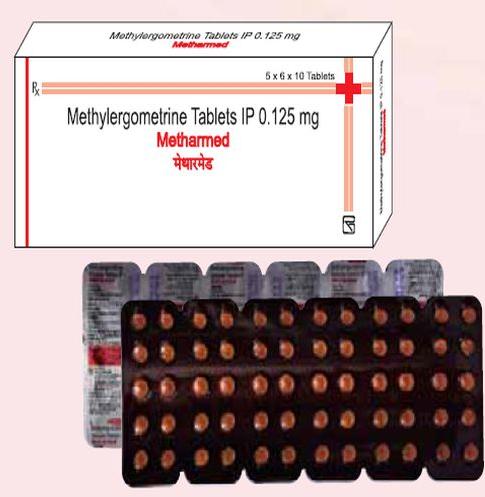Metharmed 0.125mg Tablets