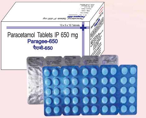 Paragee 650mg Tablets