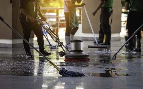 Industrial Floor Cleaning Service