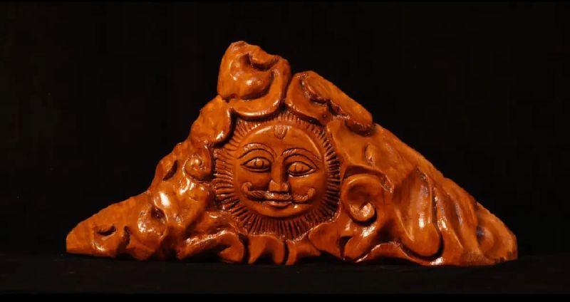 Depicting the Sun Wooden Art