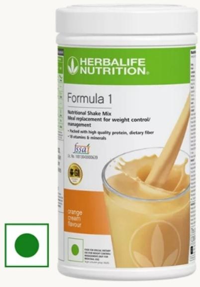 Herbalife Orange Cream Formula 1 Nutritional Shake Mix