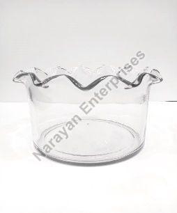 Transparent Glass Candle Jar