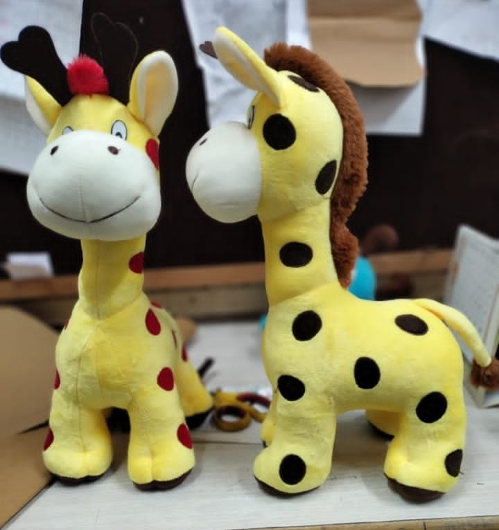 Standing Giraffe Soft Toy