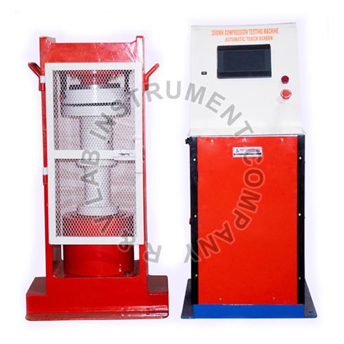 Fully Automatic Servo Controlled Compression Testing Machine