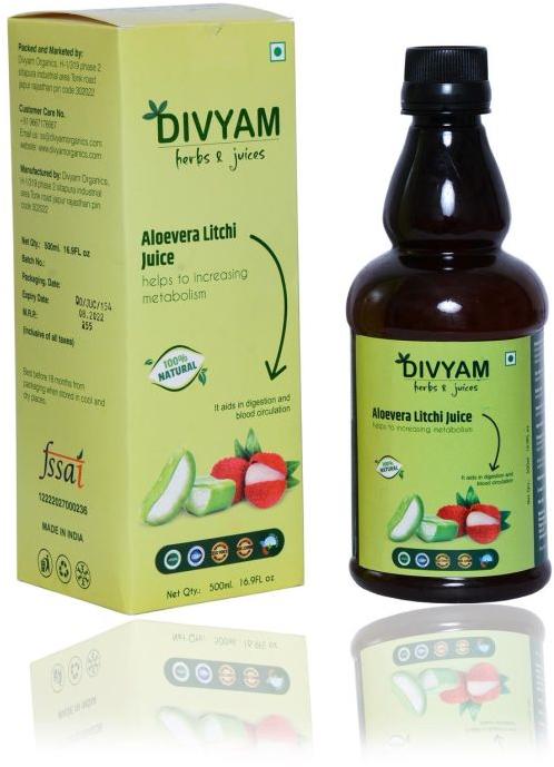Herbal Aloevera Litchi Juice
