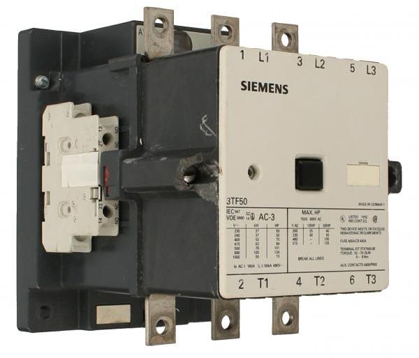 Siemens 3TF50 Magnetic Contactor