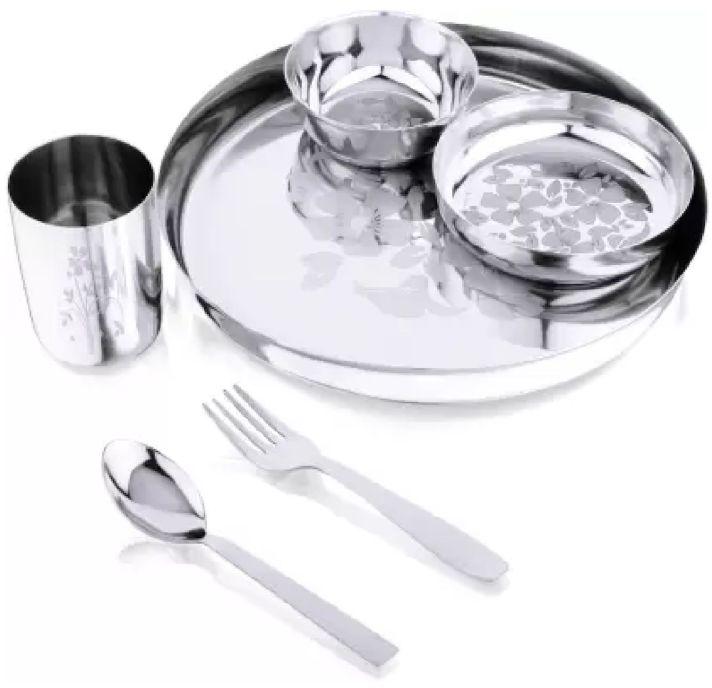 6 Pieces Stainless Steel Dinner Set