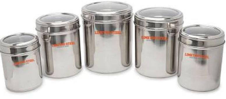 Stainless Steel See Through Storage Container