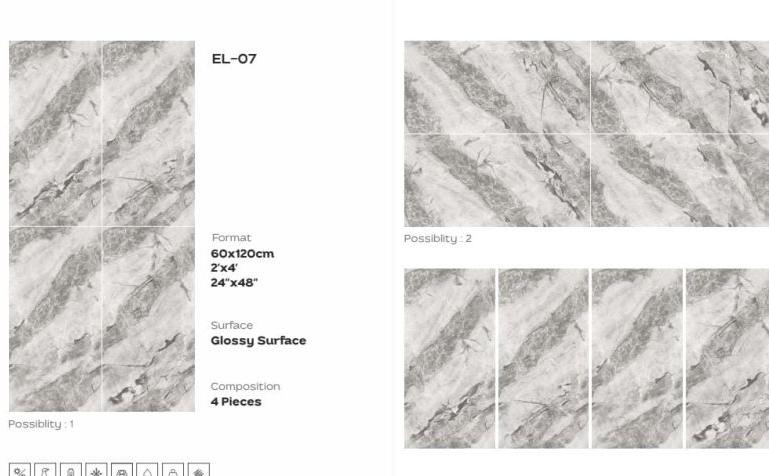 EL-07 Glossy Floor Tile