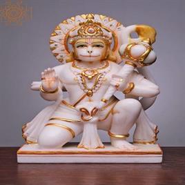 Marble Lord Hanuman Statue