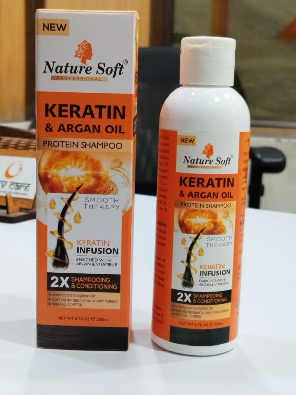 Keratin & Argan Oil Protein Shampoo