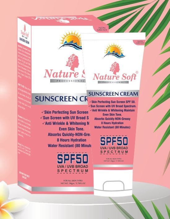 SPF 50 Sunscreen Cream