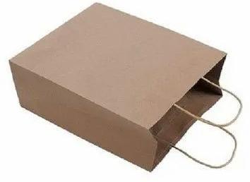 Rope Handle Plain Paper Bag