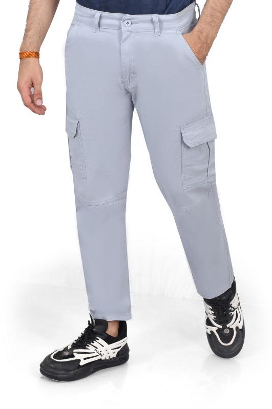 Mens Cotton Cargo Pants