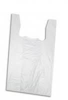 Plain Biodegradable W Cut Carry Bag