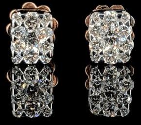 AUT1485 Diamond Stud Earrings