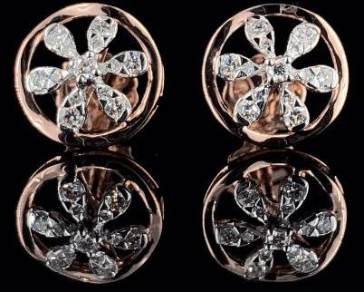 AUT1828 Diamond Stud Earrings