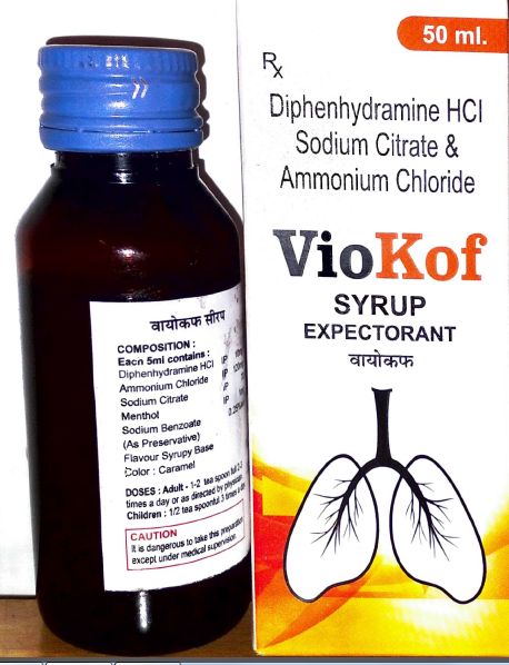 Vio Kof Expectorant Syrup