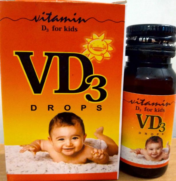 Vitamin D3 Drops for Kids