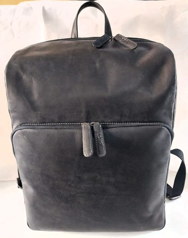 Leather Laptop Backpack