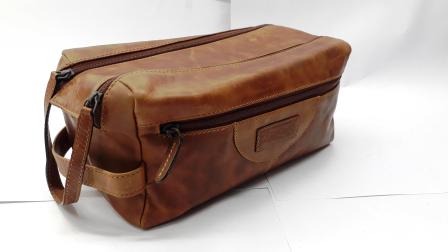 Leather Toiletries Bag