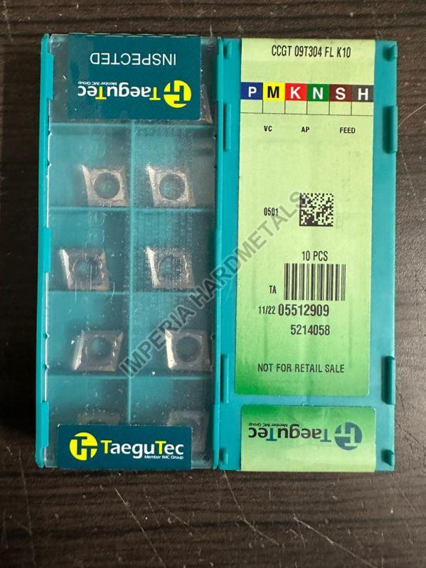 CCGT 09T304 FL K10 TaeguTec Carbide Inserts