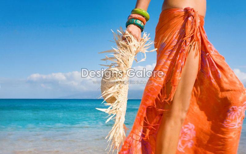 Beach Sarong Wrap Dress