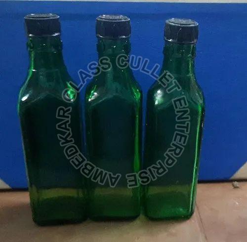 180ml Green Square Bottle