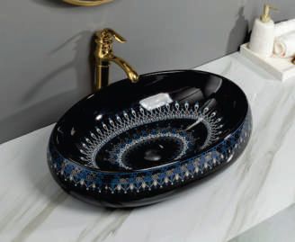 LEOO3 Ceramic Table Top Wash Basin