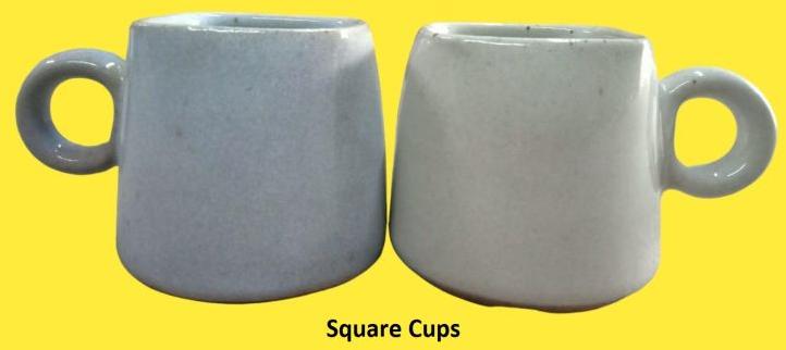 Plain Ceramic Cups