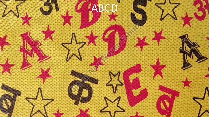 ABCD Printed Non Woven Fabric
