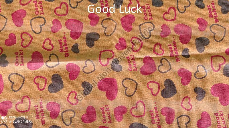 Good Luck Printed Non Woven Fabric