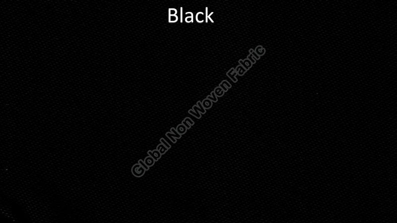 Plain Black Non Woven Fabric
