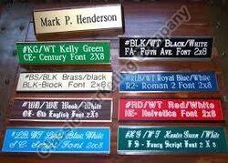 Acrylic Display Name Plate