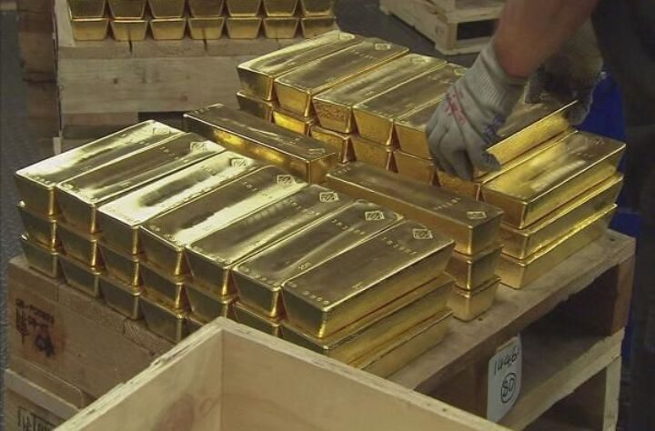 Raw Gold Bars