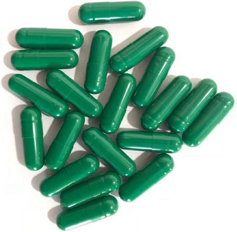 Green Empty Hard Gelatin Capsules