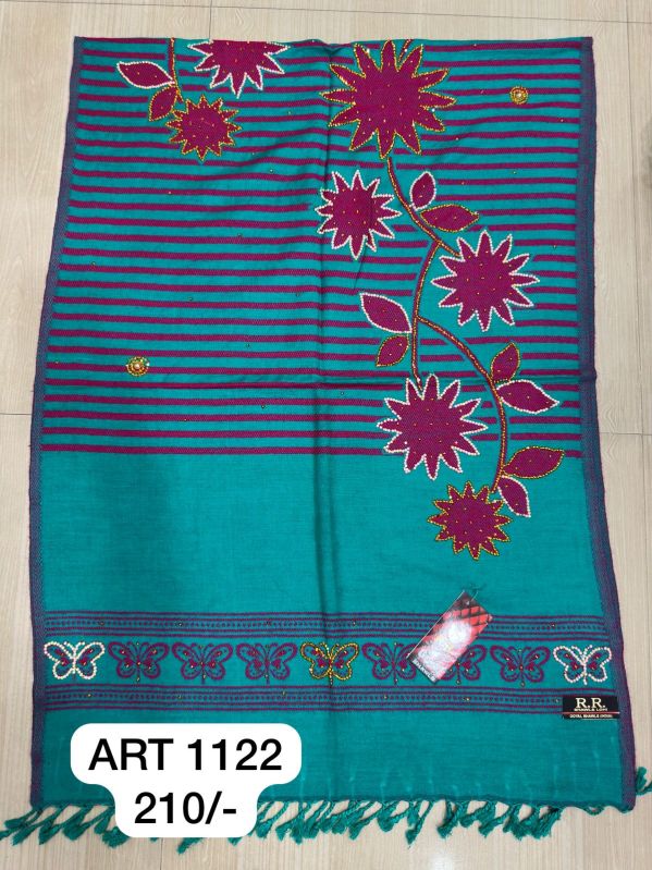 ART1122 Bodder Printed Woolen Stole