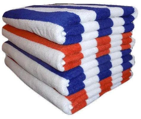 Cotton Striped Terry Towel