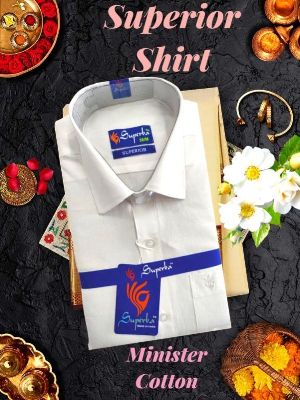 Mens Superpa Superior White Shirt