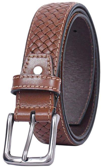 Mens Brown Leather Belt