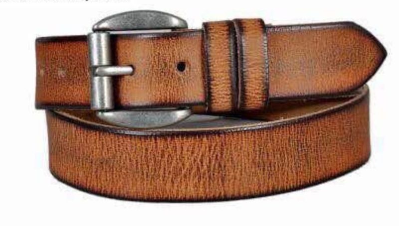 Mens Buff Leather Belt