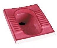 Red Orissa Squatting Pan