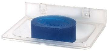 ABS Rectangular Single Soap Dish