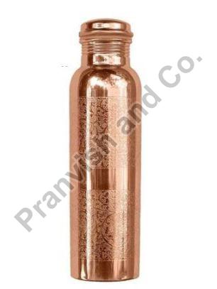 Etching Copper Bottle