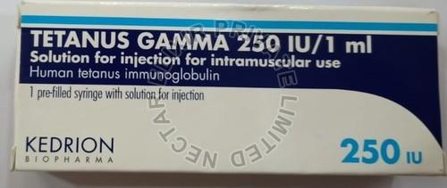 250 IU Teranus Gamma Injection